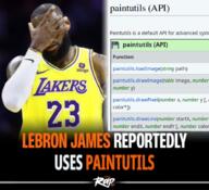 computercraft lebron lebron_james meme minecraft paintutils template:lebron_james_reportedly // 618x564 // 294KB