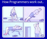 contemplation meme programmer workout // 1080x887 // 648KB