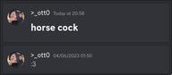 :3 cock discord dms horse horse_cock otto pins // 455x200 // 19KB