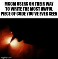 bad bad_code badcode code fire MCCM users writing // 360x365 // 3.3MB