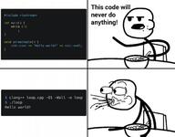 c++ cursed meme template:cereal_guy // 2159x1691 // 342KB